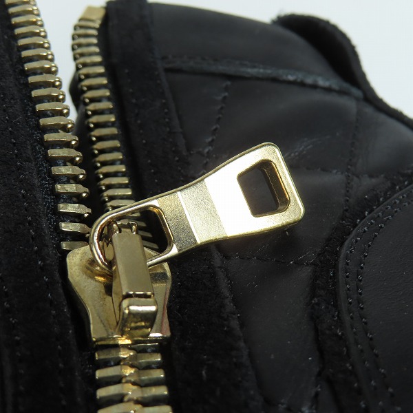 実際に弊社で買取させて頂いたBALMAIN/バルマン サイドジップ キルティング ハイカットスニーカー W6HT324D649-176/41の画像 7枚目