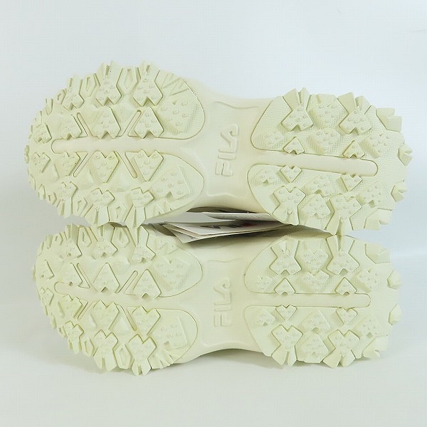 実際に弊社で買取させて頂いた【未使用】FILA/フィラ  Oakmont Tr Lux Sneakers スニーカー 1JM00843 /24の画像 2枚目