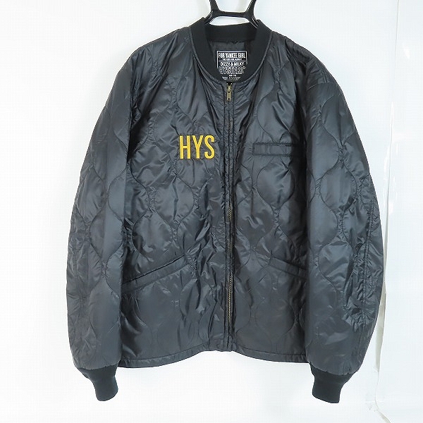 実際に弊社で買取させて頂いたHYSTERIC GLAMOUR/ヒステリックグラマー KINGアンドQUEENキルティングブルゾン  02223AB05 XL