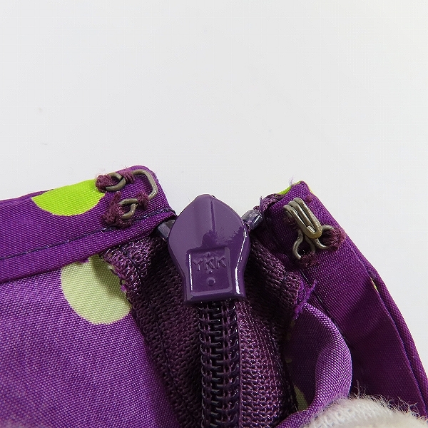 実際に弊社で買取させて頂いたJUNYA WATANABE COMME des GARCONS/ジュンヤワタナベコムデギャルソン アシンメトリー ドット柄 スカート JS-10015M /Mの画像 7枚目