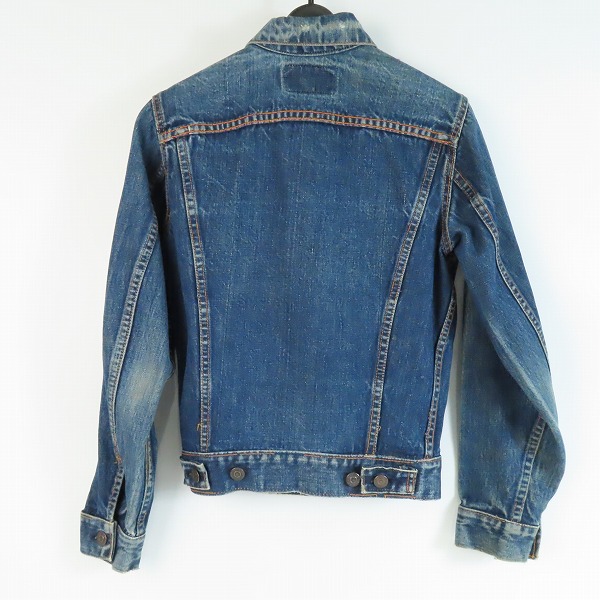 実際に弊社で買取させて頂いたLEVIS/リーバイス 3rd/サードモデル BIG E/ビッグE 刻印525 デニムジャケット/Gジャン の画像 1枚目