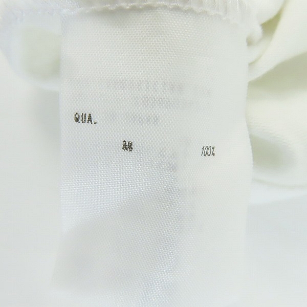 実際に弊社で買取させて頂いたLAD MUSICIAN/ラッドミュージシャン Tシャツ  プリントロゴ ホワイト/44の画像 3枚目