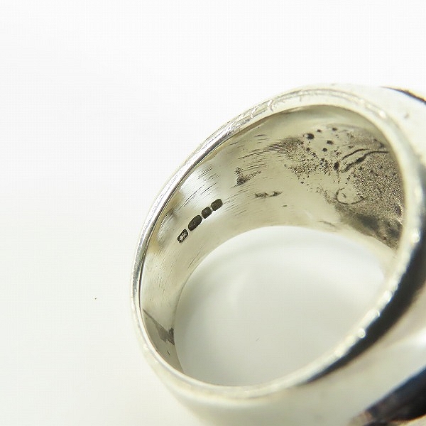 実際に弊社で買取させて頂いたTHE GREAT FROG/ザ グレートフロッグ TGF スカル リング 21号の画像 6枚目