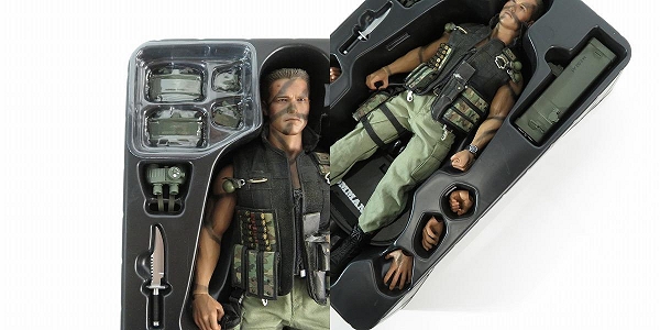 実際に弊社で買取させて頂いたHOTTOYS/ホットトイズ ムービー・マスターピース コマンドー ジョン・メイトリックス 1/6スケール フィギュアの画像 5枚目