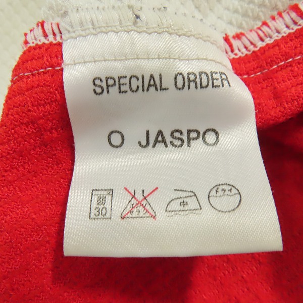 実際に弊社で買取させて頂いたZETT×BEAMS/ゼット×ビームス NPBマーク ヤクルトスワローズ ホーム ユニフォーム #19 石川雅規/Oの画像 3枚目