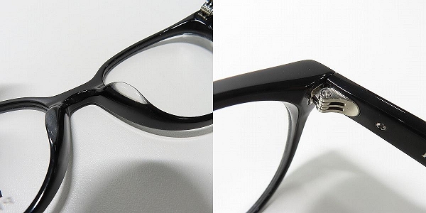 実際に弊社で買取させて頂いた(1)PRADA JOURNAL/プラダ ジャーナル メガネフレーム アイウェア VPR07T-F ブラックの画像 4枚目