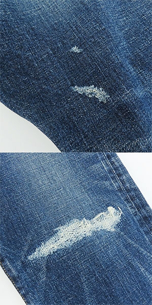 実際に弊社で買取させて頂いたuniform experiment /ユニフォームエクスペリメント 23SS DAMAGED DENIM PANTS UE-230018 2の画像 9枚目