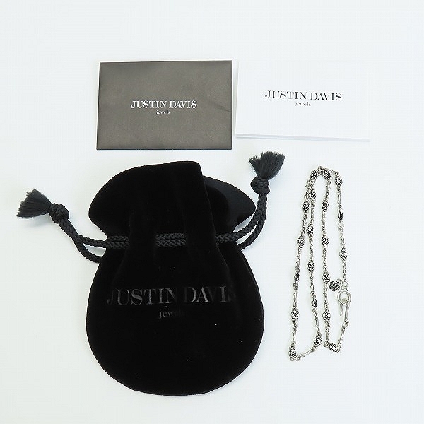 実際に弊社で買取させて頂いた【ギャラ付】Justin Davis/ジャスティンデイビス バリアローズチェーン SNJ667/50cmの画像 6枚目