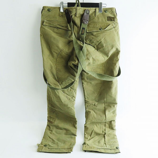 実際に弊社で買取させて頂いたNEIGHBORHOOD/ネイバーフッド サスペンダー付きパンツ/112NYNH-PTM03/Lの画像 1枚目