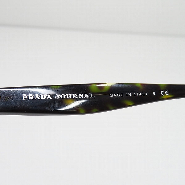 実際に弊社で買取させて頂いた(1)PRADA JOURNAL/プラダ ジャーナル メガネフレーム アイウェア VPR04T-F/2AU-1O1の画像 4枚目