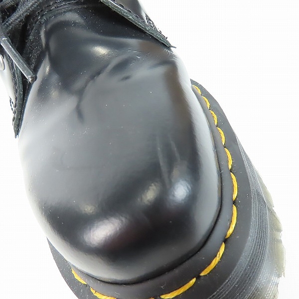 実際に弊社で買取させて頂いたDr.Martens/ドクターマーチン JADON/ジェイドン サイドジップ 8ホールブーツ 15265001/UK5の画像 7枚目