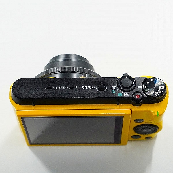 実際に弊社で買取させて頂いたCASIO/カシオ EXILIM EX-ZR1100 イエロー コンパクトデジタルカメラ 簡易動作確認済みの画像 4枚目