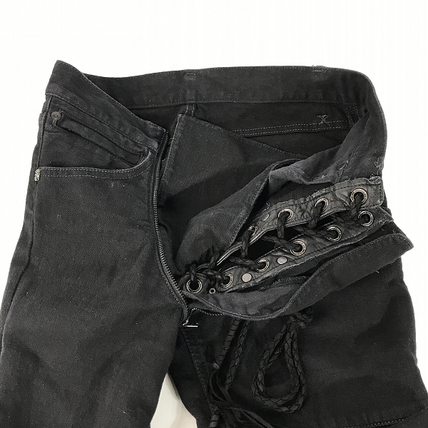 実際に弊社で買取させて頂いたIF SIX WAS NINE/イフシックスワズナイン レースアップパンツ LU/SBCM-7/29の画像 4枚目