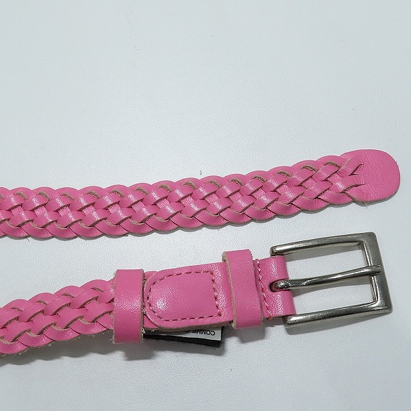 実際に弊社で買取させて頂いたJUNYA WATANABE COMME des GARCONS/ジュンヤワタナベコムデギャルソン メッシュベルト ピンク JA-K305 /Sの画像 1枚目