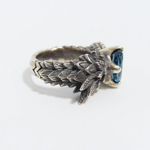 実際に弊社で買取させて頂いたBloody Mary/ブラッディマリー noah/ノアリング ロンドンブルートパーズ 11号の画像 3枚目