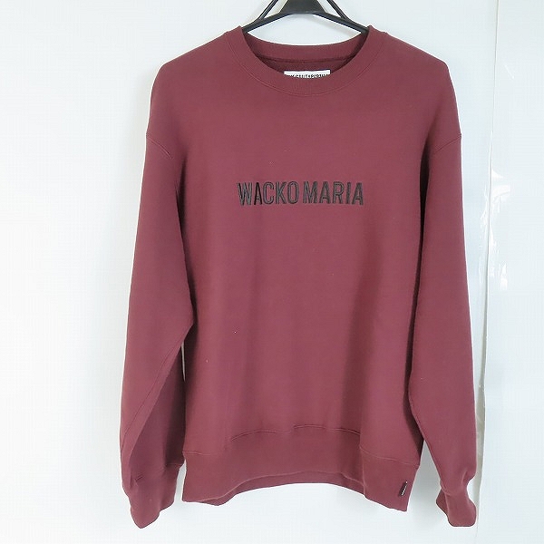 実際に弊社で買取させて頂いたWACKO MARIA/ワコマリア MIDDLE WEIGHT CREW NECK SWEAT SHIRT/ミドルウェイトクルーネックスウェット/M