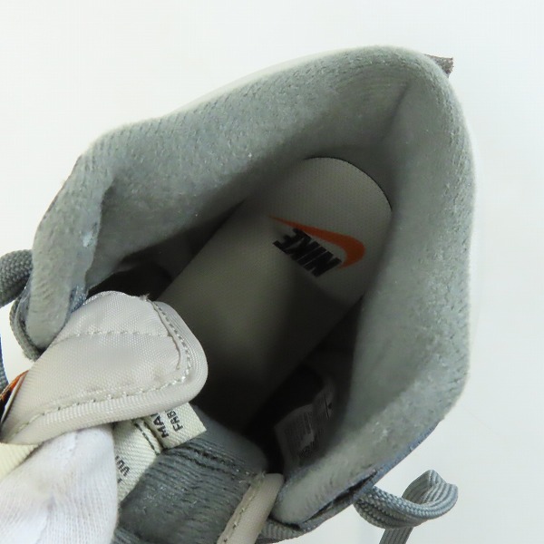 実際に弊社で買取させて頂いた【未使用】NIKE/ナイキ DUNK HI RETRO SE VNTG/ダンク ハイ レトロ スペシャルエディション ヴィンテージ DM0582-001/27.5の画像 4枚目
