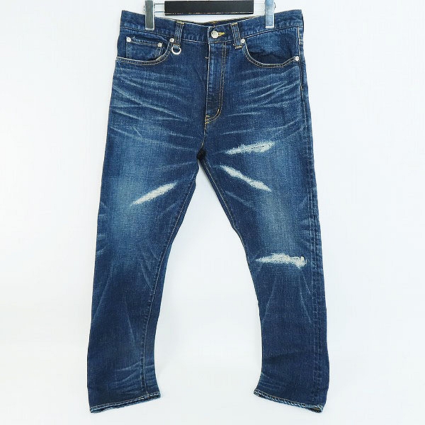 実際に弊社で買取させて頂いたuniform experiment /ユニフォームエクスペリメント 23SS DAMAGED DENIM PANTS UE-230018 2