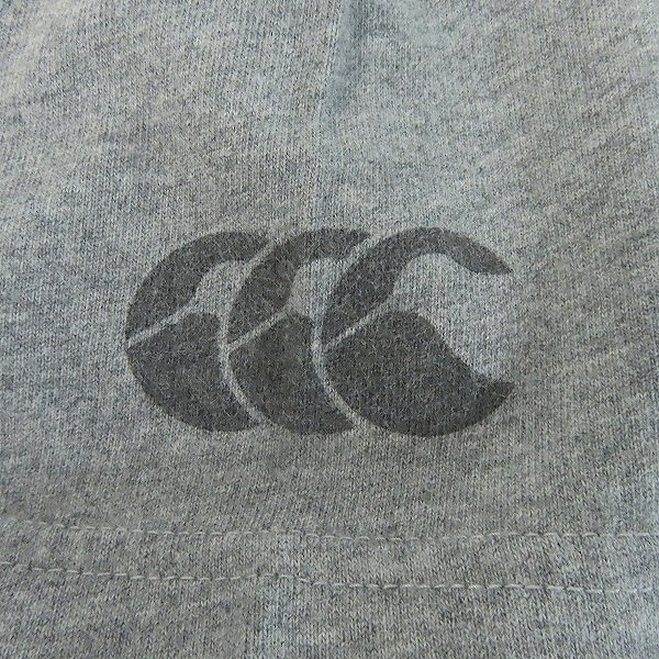 実際に弊社で買取させて頂いたCANTERBURY/カンタベリー ロゴ刺繍 半袖Tシャツ/Lの画像 7枚目