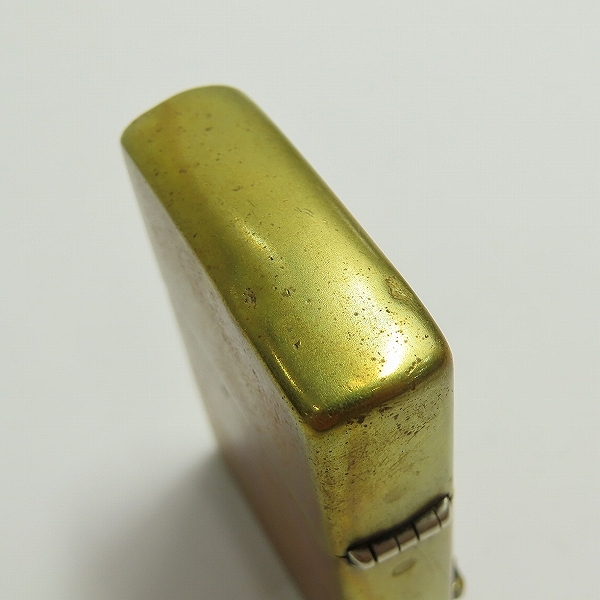 実際に弊社で買取させて頂いたZIPPO/ジッポー HARLEY-DAVIDSON/ハーレーダビッドソン イーグルメタル貼り ゴールド 1992年製の画像 6枚目