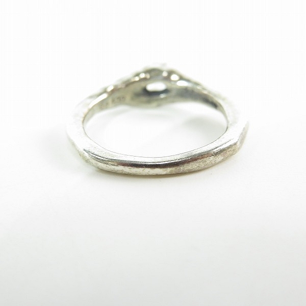 実際に弊社で買取させて頂いたBloody Mary/ブラッディマリー 昼/Elix エリクス リングB -地- /ホワイトトパーズ 10号の画像 3枚目