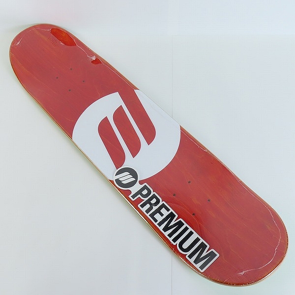 実際に弊社で買取させて頂いた【未開封】PREMIUM/プレミアム SUPREMIUM TEAM DECK GREEN ASH BURNT スケートボード デッキの画像 1枚目