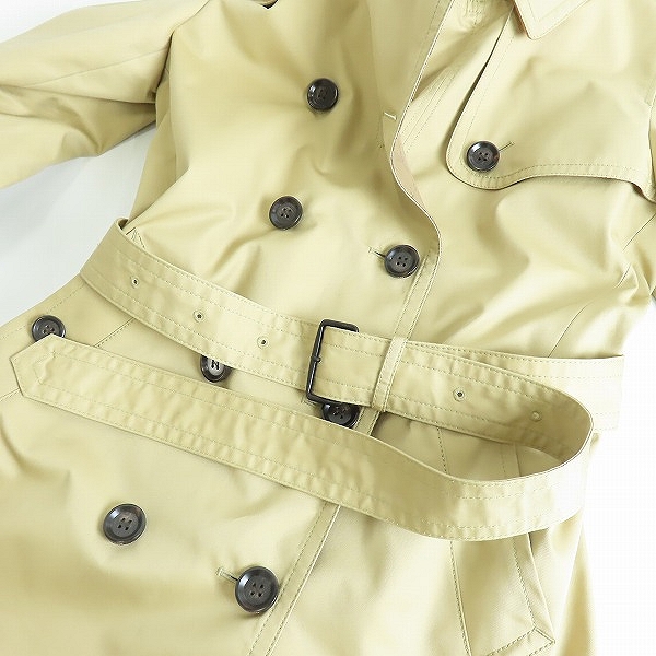 実際に弊社で買取させて頂いたCOACH/コーチ シグネチャー柄切替 トレンチコート 89627の画像 6枚目