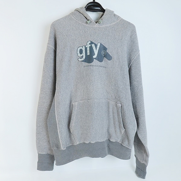 実際に弊社で買取させて頂いたUNDERCOVER/アンダーカバー 初期 00/01AW メルティングポット期 アーカイブ gfy ロゴニットパーカー L