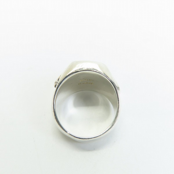 実際に弊社で買取させて頂いたFLASH POINT/フラッシュポイント スペード＆スカル リング/21.5号の画像 5枚目