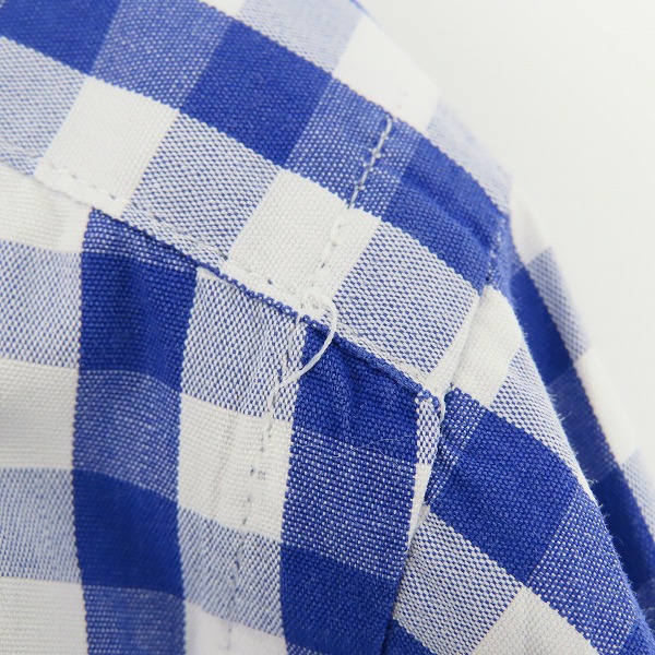 実際に弊社で買取させて頂いたJUNYAWATANABE COMME des GARCONS MAN/ジュンヤワタナベ コムデギャルソンマン ギンガムチェックシャツ/Lの画像 4枚目