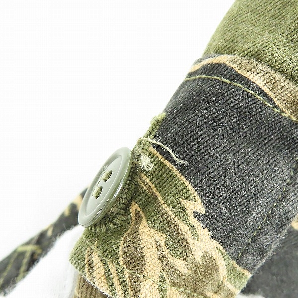 実際に弊社で買取させて頂いたBUZZ RICKSON'S/バズリクソンズ  GOLD TIGER TYPEⅡ/ゴールド タイガー カーゴ ショートパンツ BR51733/XLの画像 7枚目