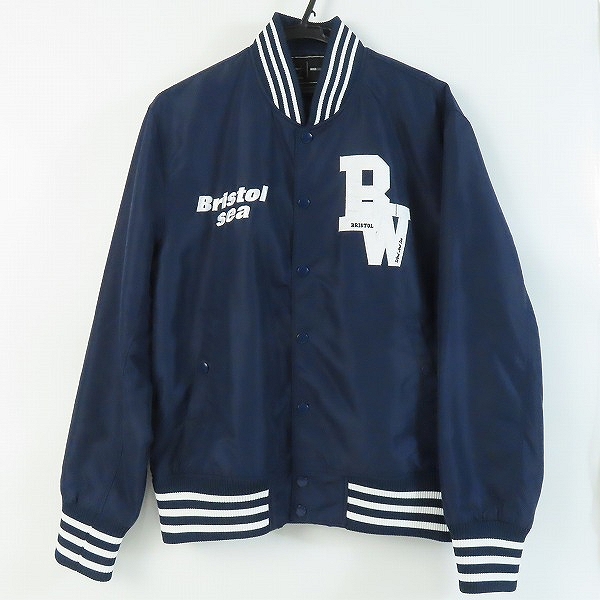 実際に弊社で買取させて頂いたF.C.Real Bristol×wind and sea/エフシーレアルブリストル×ウィンダンシー 22SS スタジャン FCRB-WDS-22S-01/M