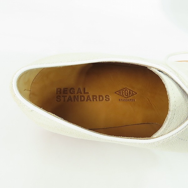 実際に弊社で買取させて頂いたREGAL STANDARDS/リーガル スタンダード スエード レザーシューズ 762R/26の画像 4枚目
