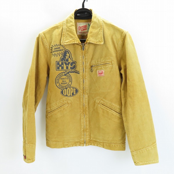 実際に弊社で買取させて頂いたHYSTERIC GLAMOUR/ヒステリックグラマー デトロイトジャケット 02201AB09/S