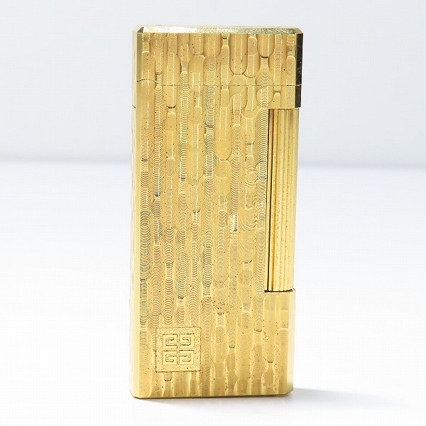 実際に弊社で買取させて頂いたGIVENCHY/ジバンシー ガスライター ゴールド