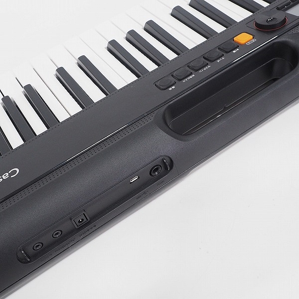 実際に弊社で買取させて頂いた★CASIO/カシオ Casiotone CT-S200BK 61鍵 電子キーボード ブラック 2021年製 ACアダプター付【簡易動作確認済】の画像 4枚目