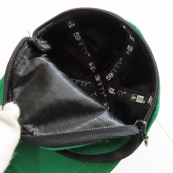 実際に弊社で買取させて頂いた【未使用】BEAMS×NEW ERA/ビームス×ニューエラ キャップ エコ ポーチ の画像 6枚目