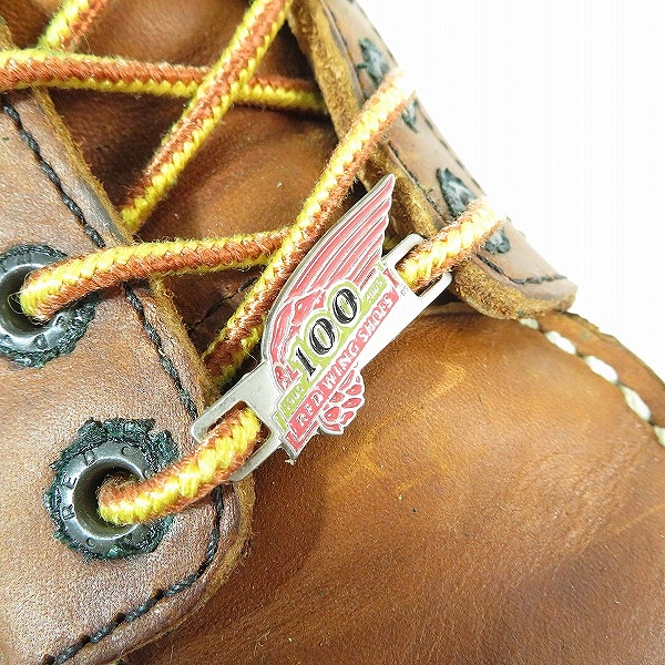 実際に弊社で買取させて頂いたRED WING/レッドウィング 100TH/100周年記念モデル 1905 アイリッシュセッターブーツ/8Dの画像 7枚目