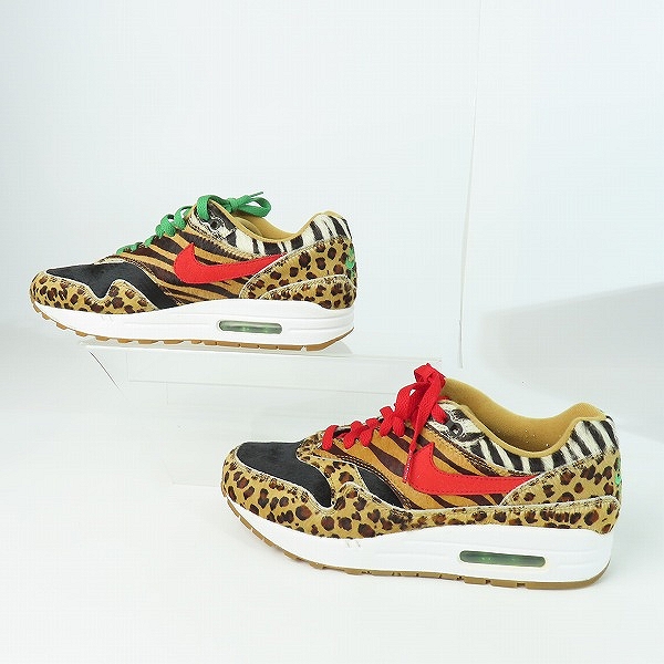 実際に弊社で買取させて頂いたNIKE×ATMOS/ナイキ×アトモス AIR MAX 1 DLX/エアマックス1 アニマルパック 2.0 AQ0928-700/26の画像 3枚目