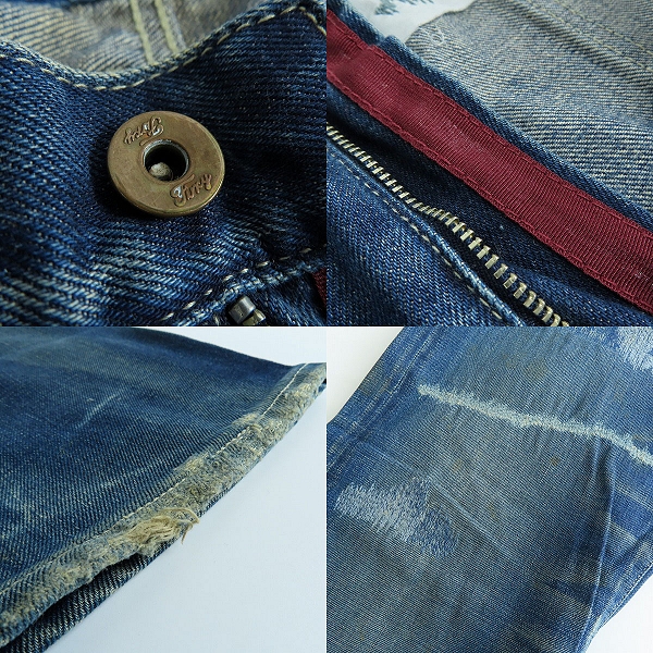 実際に弊社で買取させて頂いたNEIGHBORHOOD/ネイバーフッド Savage Medium Denim 07EX/デニムパンツ/DCNH-PT-08/Lの画像 9枚目