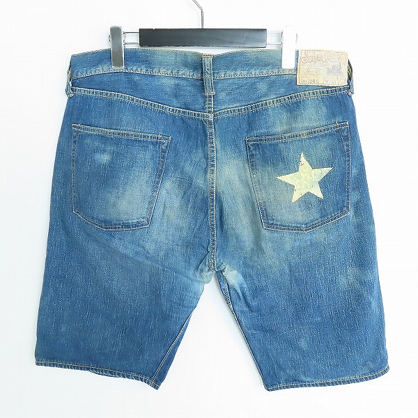 実際に弊社で買取させて頂いた(2)SUGAR CANE/シュガーケーン  デニム ハーフパンツ SC51201H1/36の画像 1枚目