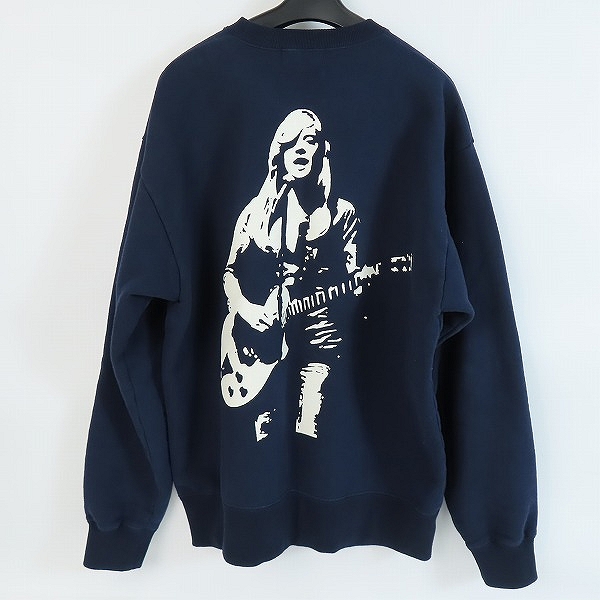 実際に弊社で買取させて頂いたHYSTERIC GLAMOUR/ヒステリックグラマー DIZZY&MILKY スウェット バックプリント 02233CS05 Lの画像 1枚目