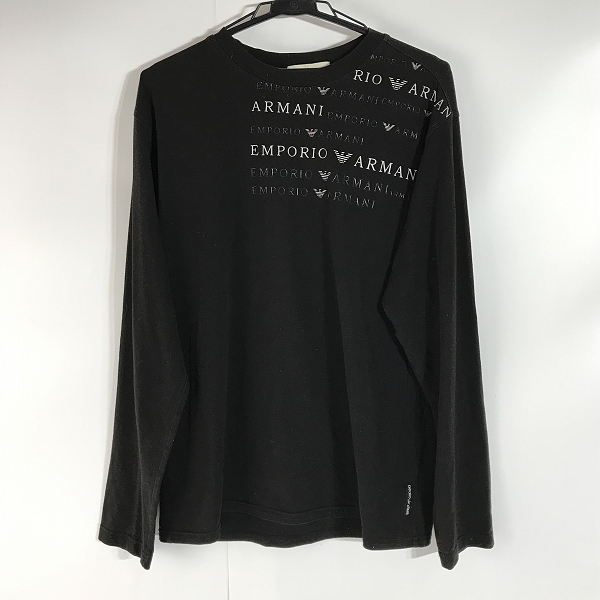 実際に弊社で買取させて頂いたEMPORIO ARMANI/エンポリオ アルマーニ ロゴ ロングTシャツ L