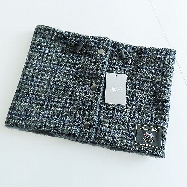 実際に弊社で買取させて頂いた【未使用】MOON for BEAMS/ムーン フォアー ビームス チェック ネックウォーマー