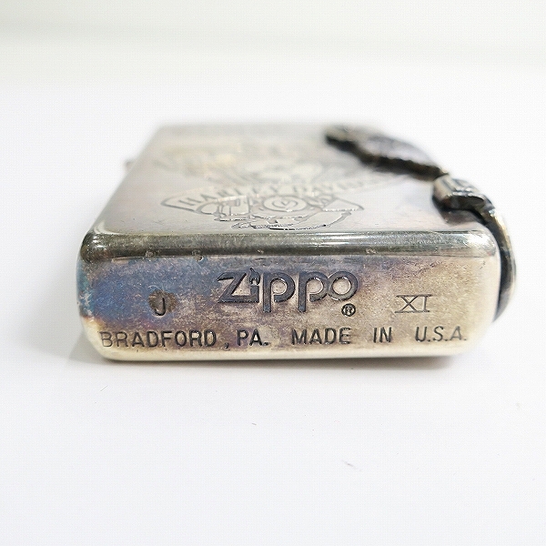 実際に弊社で買取させて頂いたZIPPO/ジッポー HARLEY DAVIDSON/ハーレーダビッドソン サイドメタル 1995年製 の画像 4枚目