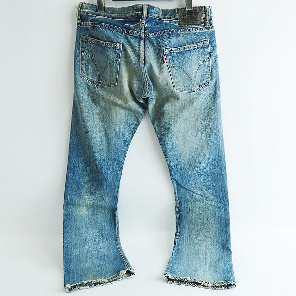 実際に弊社で買取させて頂いたHisteric Gloumer/ヒステリックグラマー XXX ポケットスタッズ プリント デニムパンツ/32の画像 1枚目