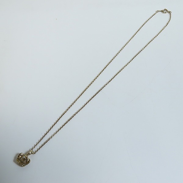 実際に弊社で買取させて頂いた【ギャラ付き】Justin Davis/ジャスティンデイビス Diadem Star クラウンネックレス GOLD FINISH/SNJ823の画像 8枚目