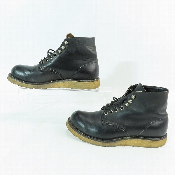 実際に弊社で買取させて頂いたRED WING/レッドウィング 新四角犬タグ アイリッシュセッター ブーツ 8Dの画像 3枚目