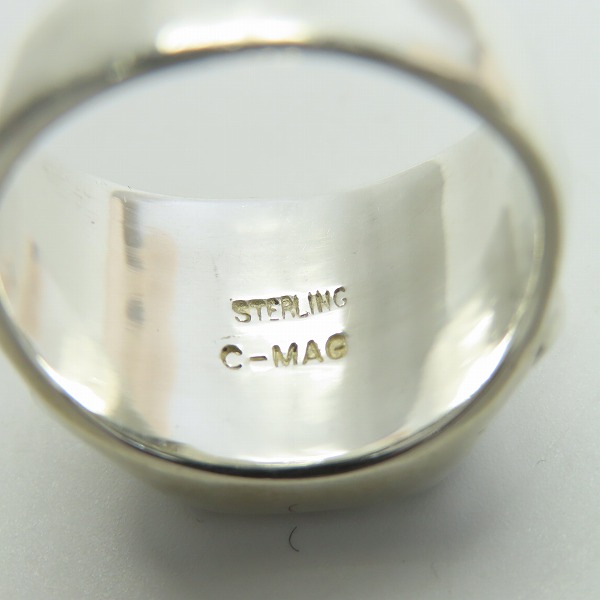 実際に弊社で買取させて頂いたFLASH POINT/フラッシュポイント スペード＆スカル リング/21.5号の画像 6枚目