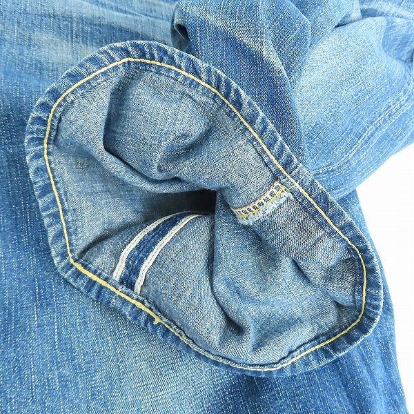 実際に弊社で買取させて頂いた(1)SUGAR CANE/シュガーケーン  デニム ハーフパンツ SC51201H1/36の画像 8枚目